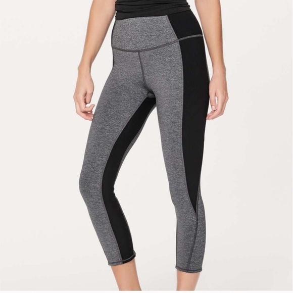 Lululemon On Your Mark Crop Leggings 4 - Picture 1 of 11